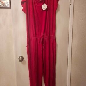 Brand new size XL Off Shoulder Jumpsuit Casual Soft Comfy Loose Fit